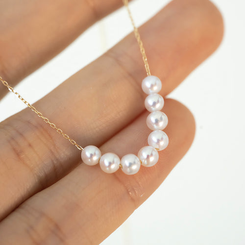 Eight Piece Pearl Necklace