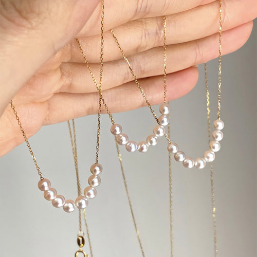 Eight Piece Pearl Necklace