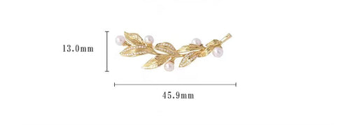 Akoya Pearl Brooch With Diamond