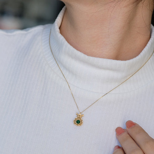 Emerald Pendant