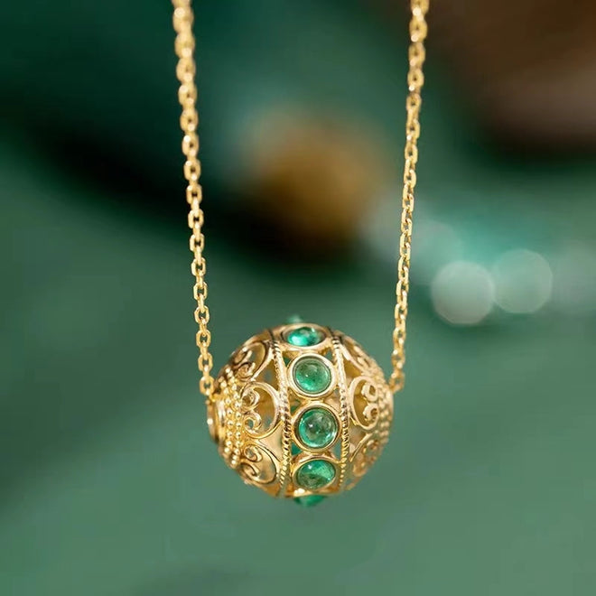 Emeralds Necklace