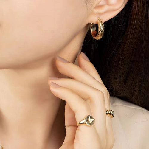 Gold Earring