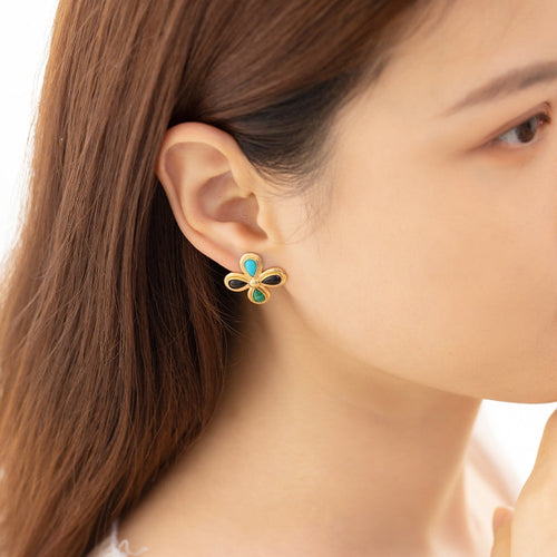 Multi-stone Earrings