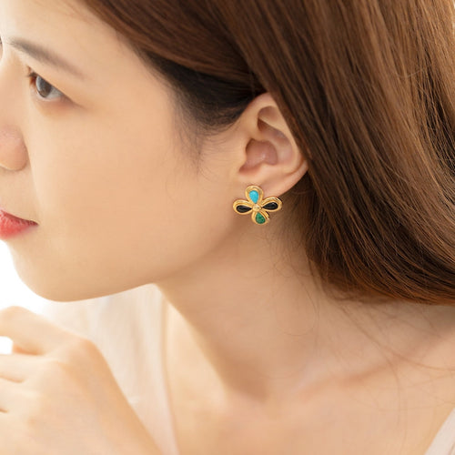 Multi-stone Earrings