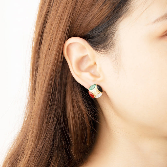 Multi-stone Diamond Earrings