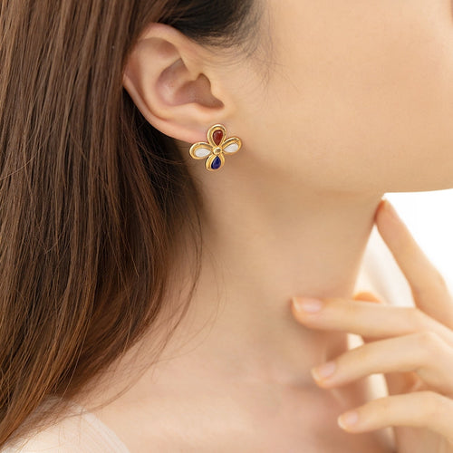 Multi-stone Earrings