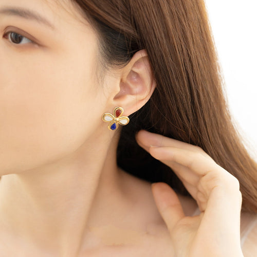 Multi-stone Earrings